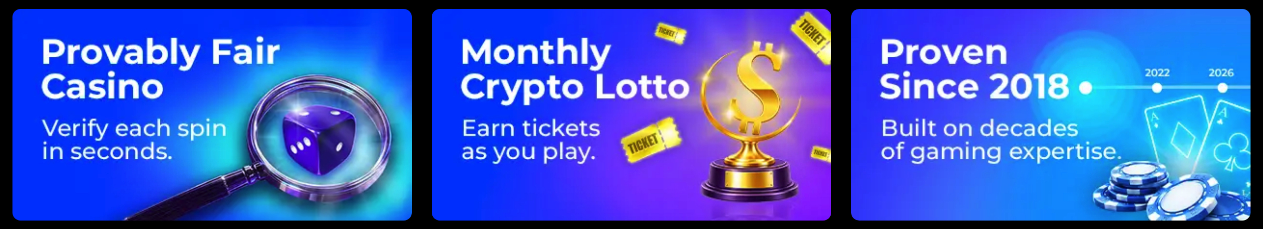 CryptoSlots fair games