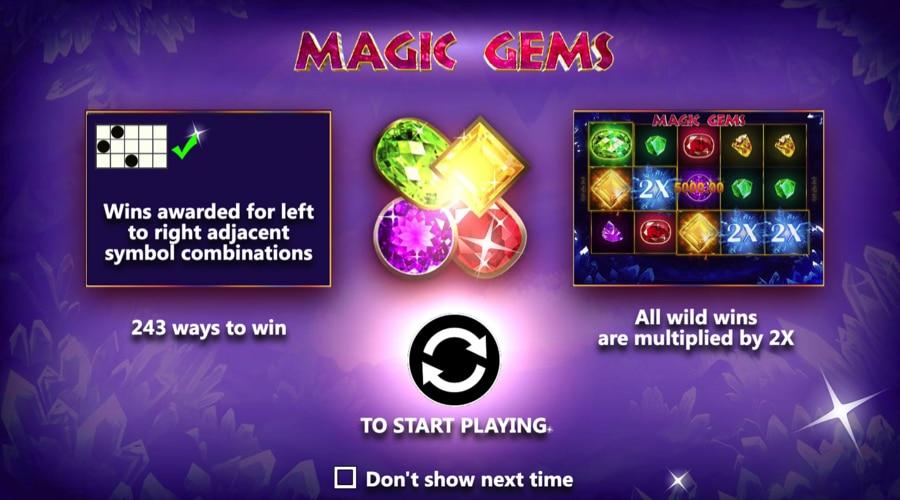 magic gems features