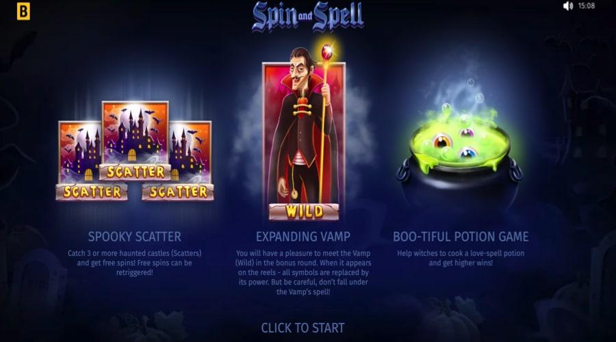 Spin and Spell slot features