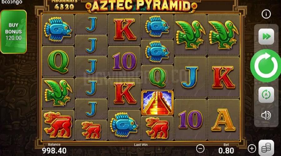 Aztec Pyramid megaways slot game