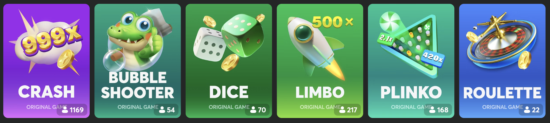 Bc.Game originals - instant games