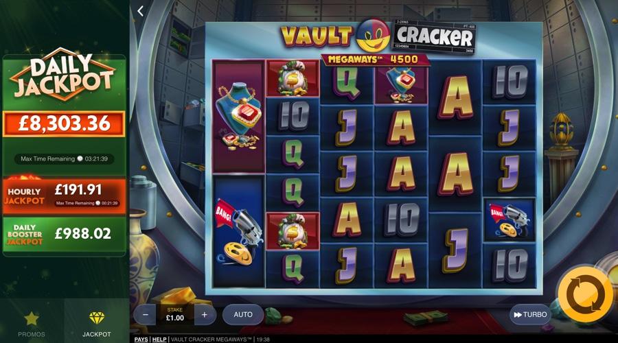 Vault Cracker Megaways slot game