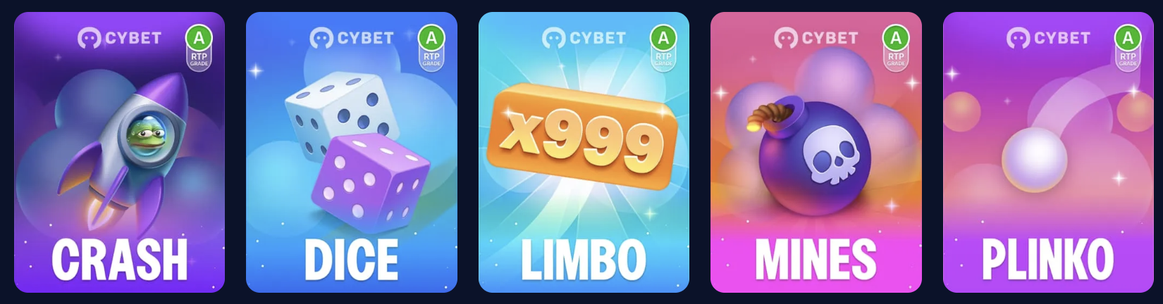 Cybet originals - instant games