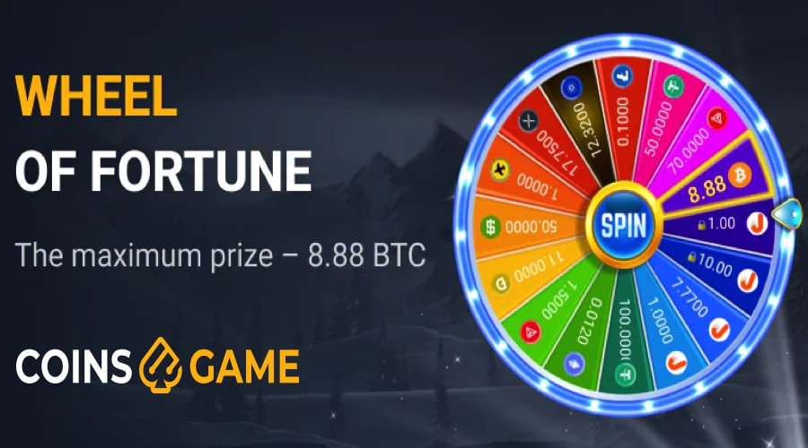 Coins Wheel of Fortune