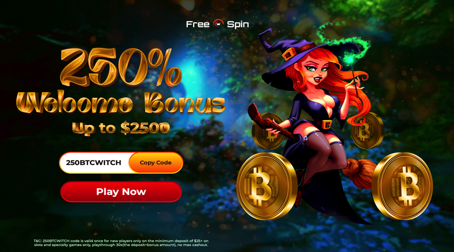 FreeSpin Casino Crypto Bonus Code