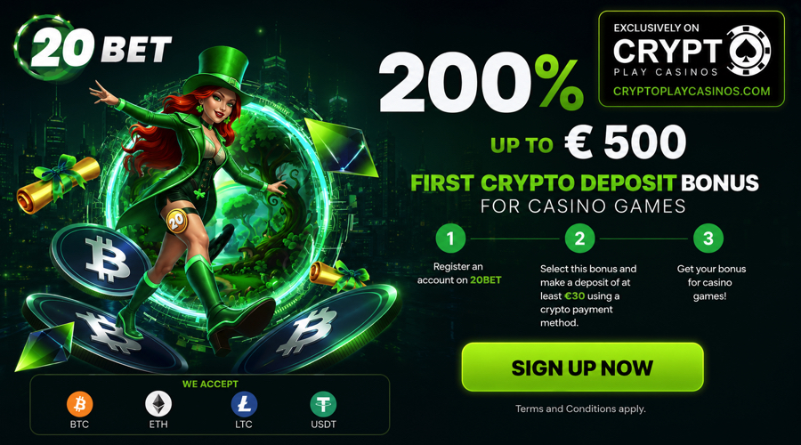 20Bet Crypto Bonus