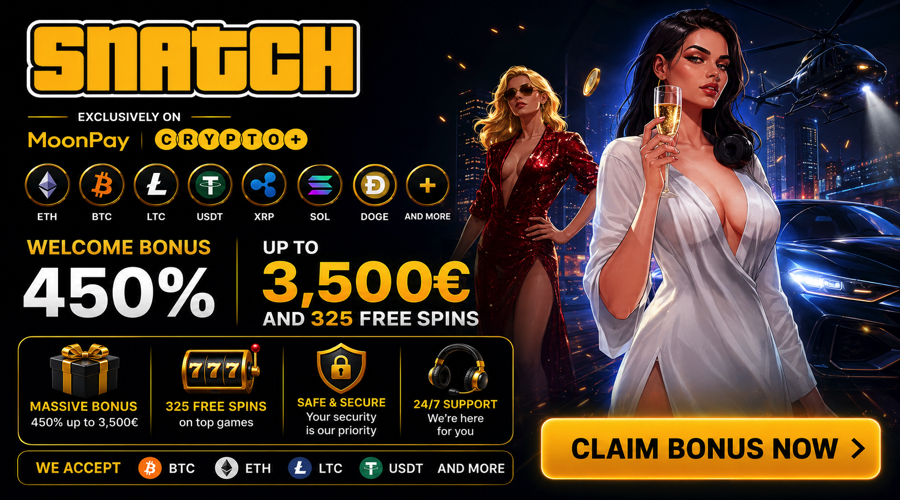 325 Free Spins Crypto Bonus