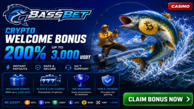 BassBet Crypto Welcome Bonus