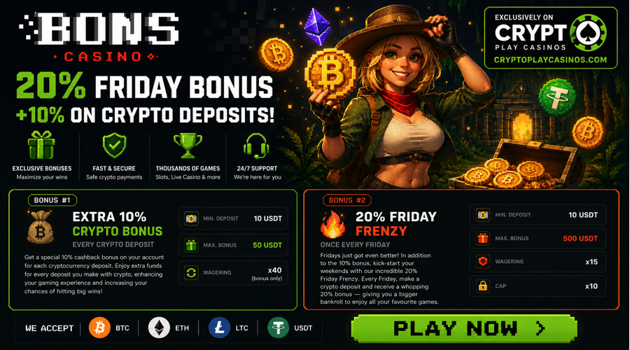 Bons crypto bonus