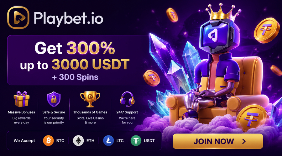 PlayBet Crypto Free Spins Bonus Code
