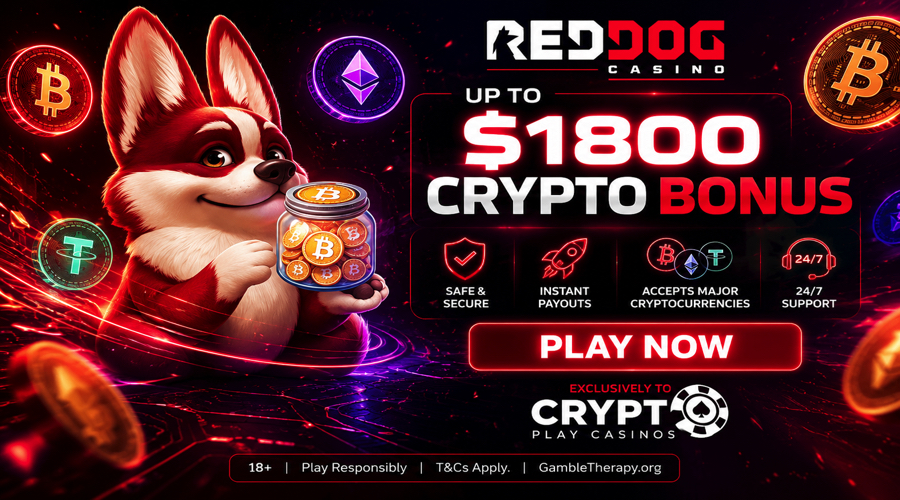 Red Dog Casino Crypto Bonus