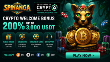 Spinanga Casino USDT Bonus Code