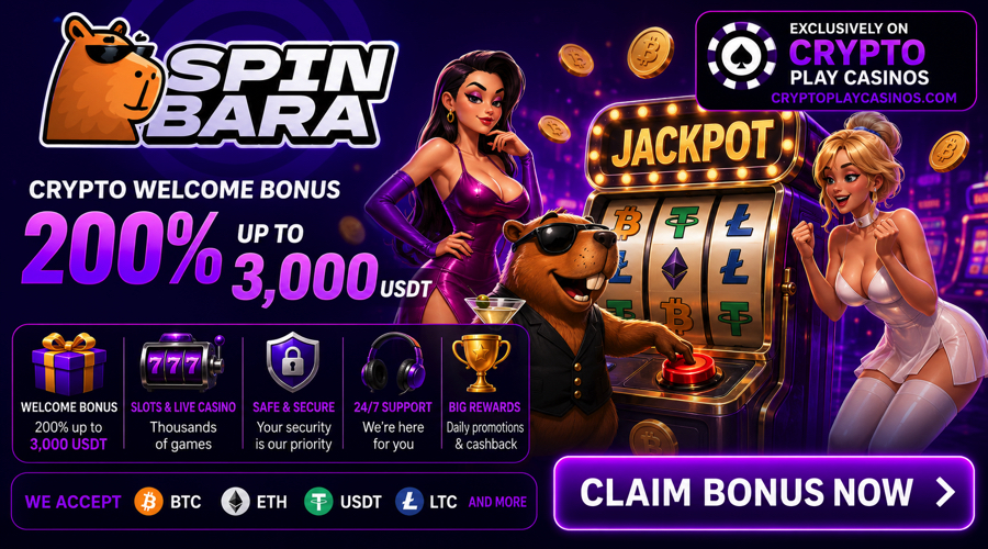 Spinbara Crypto Bonus
