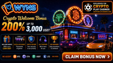 Wyns crypto bonus