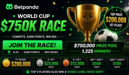 $750,000 crypto race at BetPanda