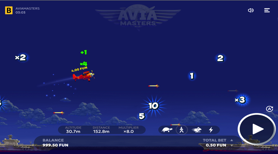 Avia Masters gameplay