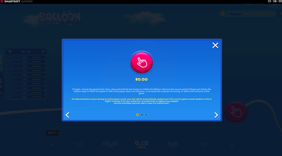 Balloon Crash info