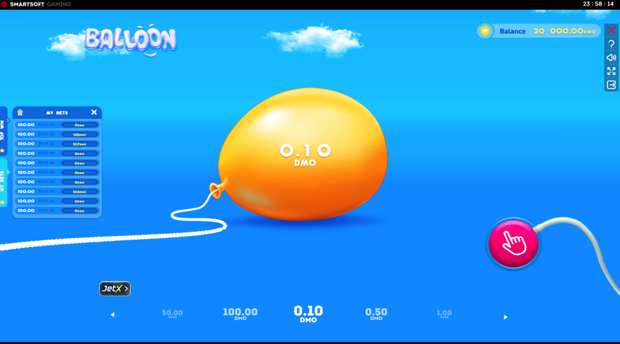 Balloon Crash game play