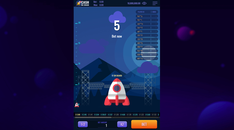 Cash or Crash Demo - Funky Games