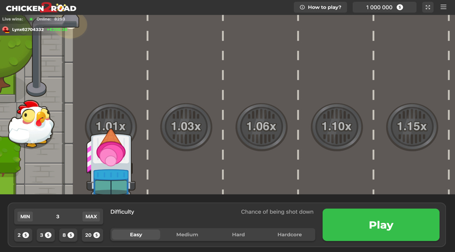 Chicken Road 2 Crash Game - InOut