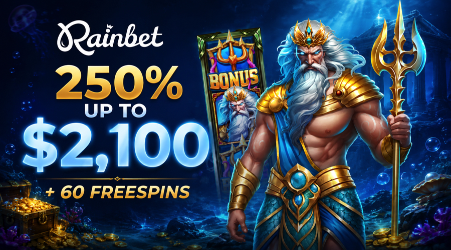 Rainbet Crypto Deposit Bonus