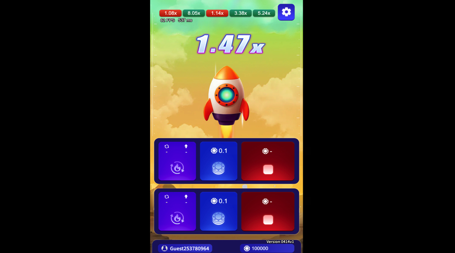 Rocket Crash Demo - BTGaming