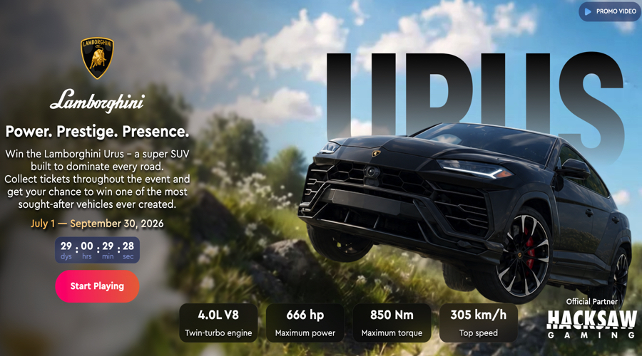 Lamborghini Urus prize