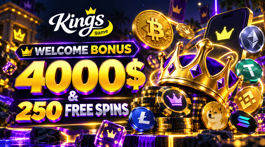Kings.Game welcome bonus